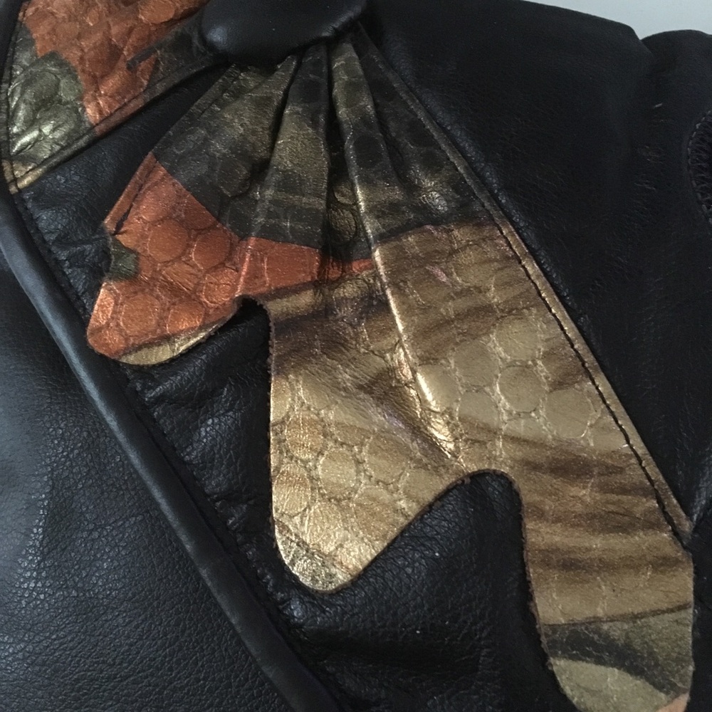 Vintage Shoulder Patchwork Handbag - image 4